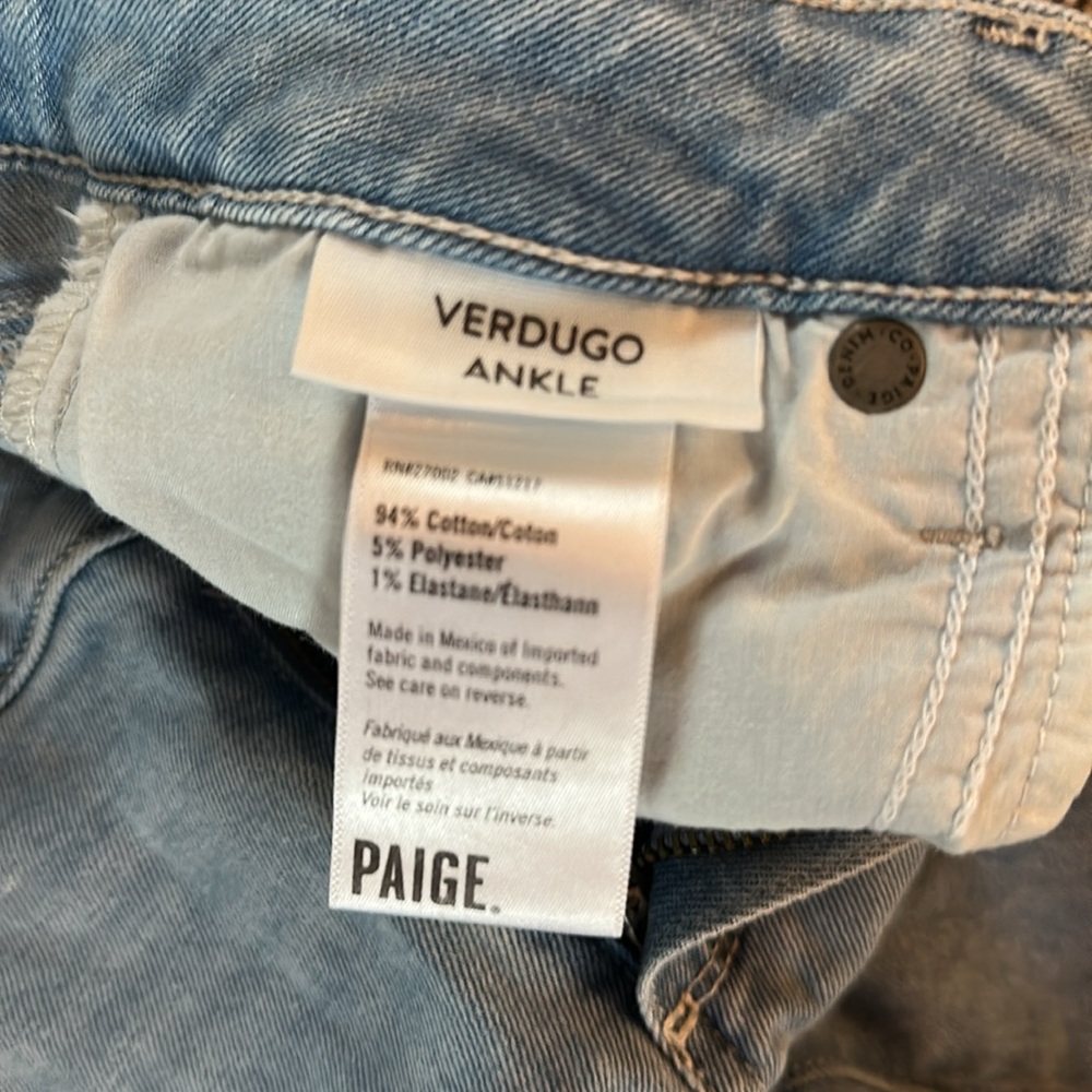 PAIGE verdugo ankle jeans - Picture 2 of 3
